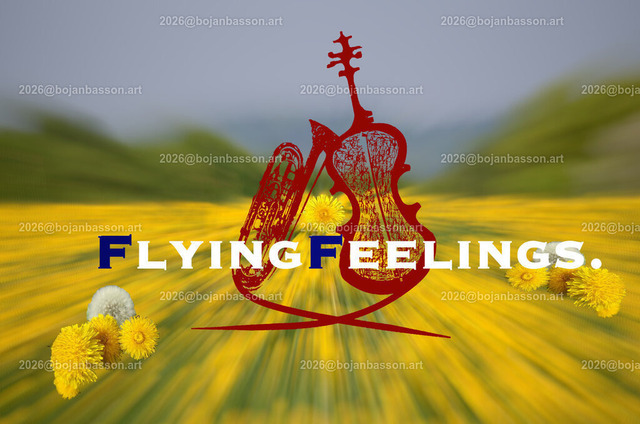 FFF-4500px-BLUE-FlyingFeelings | Ironische, lustige Fotomontagen, Fotodesign Musik, Musikinstrumente ohne KI. Klavier. Geigen. Violinen. Bratschen. Trompeten. Tubas. Cello. Celli. Kontrabass. Kaufen Sie die Bilder in einer geschützten Galerie bequem online. - Realisiert mit Pictrs.com