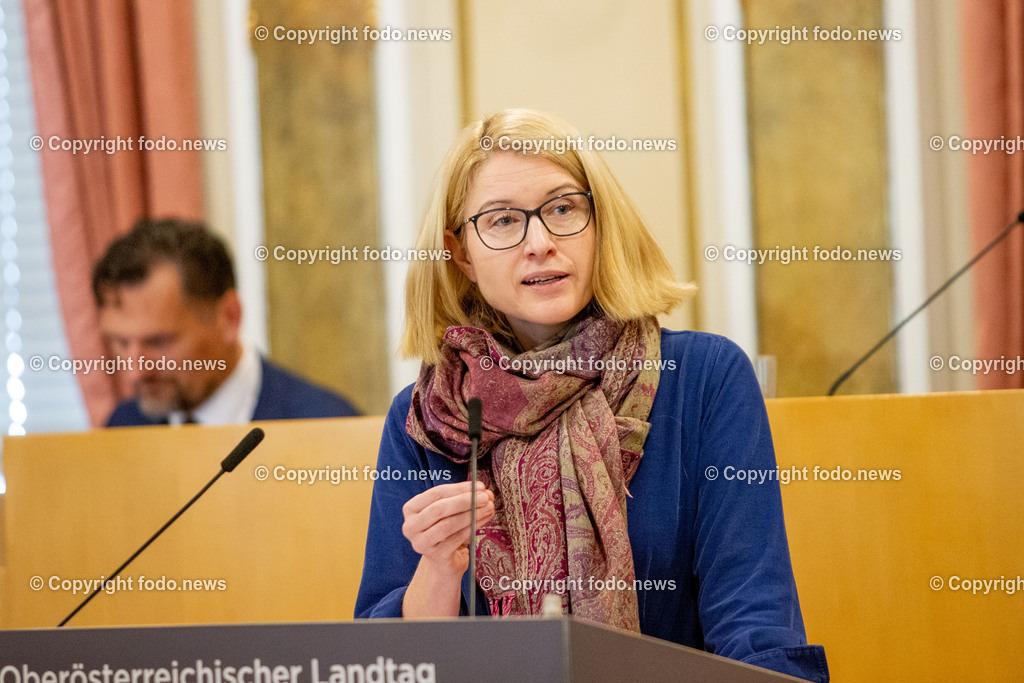 Landhaus Linz_ Promenade_ Landtagssitzung_ 03.04.2025-17 | 03.04.2025, Landhaus Linz AUT, Promenade, Landtagssitzung, im Bild LH-StvIn Christine Haberlander (VP)