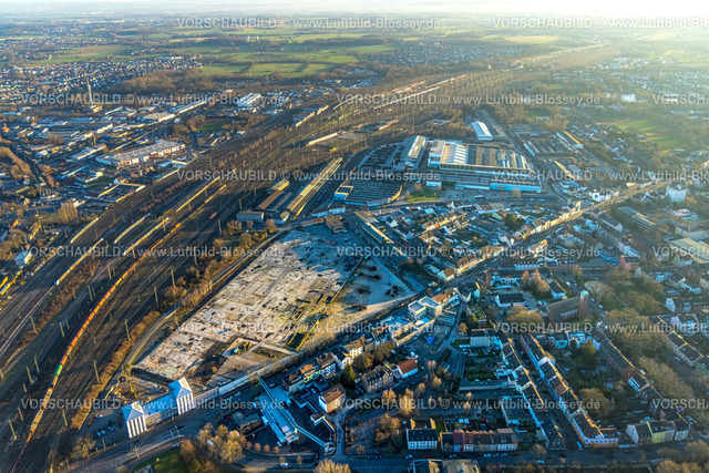 Hamm230206497 | Luftbild, WDI Westfälische Drahtindustrie, Rangierbahnhof und Güterbahnhof, Baugebiet zwischen Wilhelmstraße und Kleine Alleestraße, Mitte, Hamm, Ruhrgebiet, Nordrhein-Westfalen, Deutschland