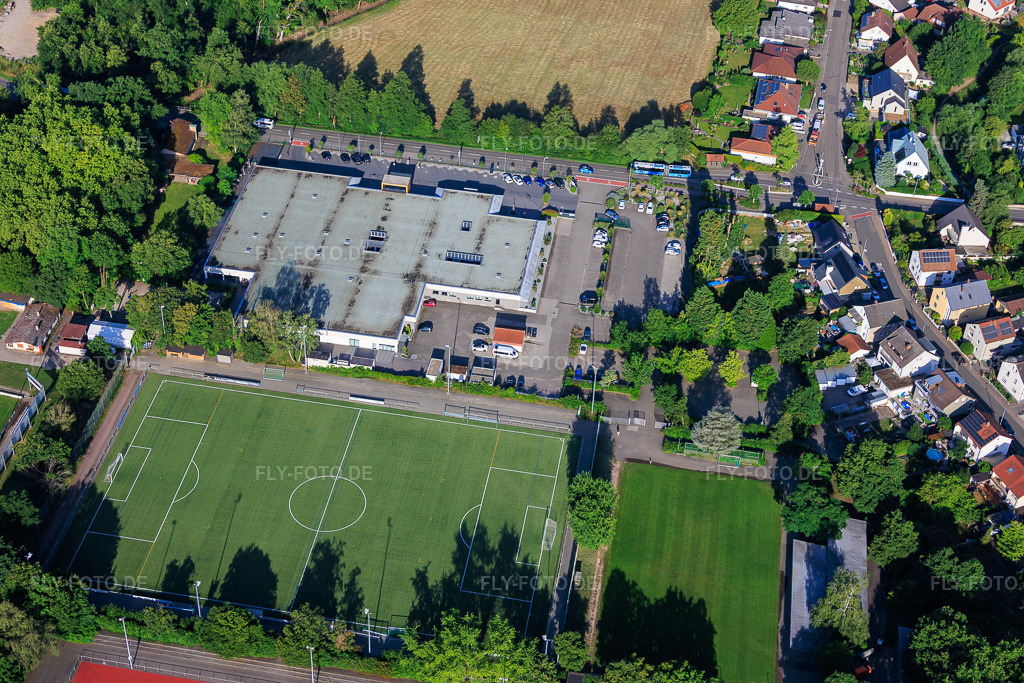 Luftbild: technologiepark aus Nordosten mit MVZ Herxheim GbR und MRT Radiologie LD-SUEW in Herxheim bei Landau im Bundesland Rheinland-Pfalz in Deutschland. – Foto: IMG_157543.jpg vom 18.06.2026 durch Werner Riehm/FLY-FOTO.de – Auflösung des Originals: 5870 x 3913 px – MVZ Herxheim - Fach- & Hausärzte – Radiologie Landau: Ihre Radiologie in der Südpfalz!