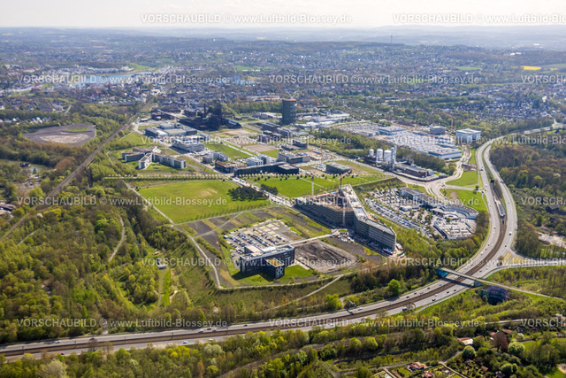 Dortmund230401724 | Luftbild, Phoenix-West Gewerbegebiet, Baustelle Materna Hauptzentrale, Hörde, Dortmund, Ruhrgebiet, Nordrhein-Westfalen, Deutschland