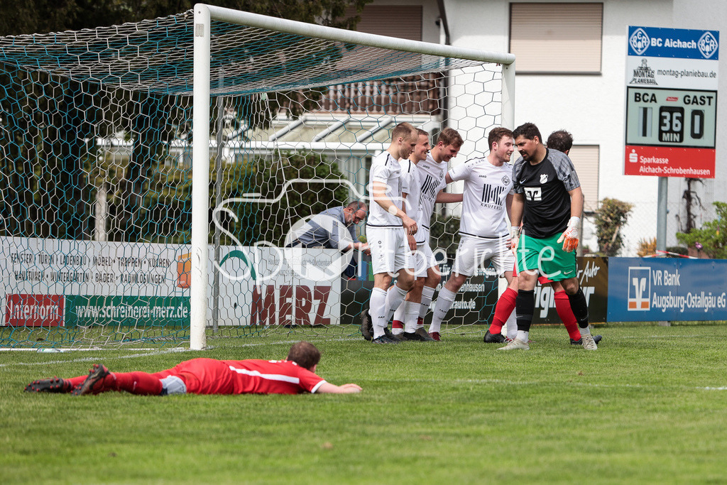 BC Aichach - FC Rennertshofen | Jubel nach 2-0
