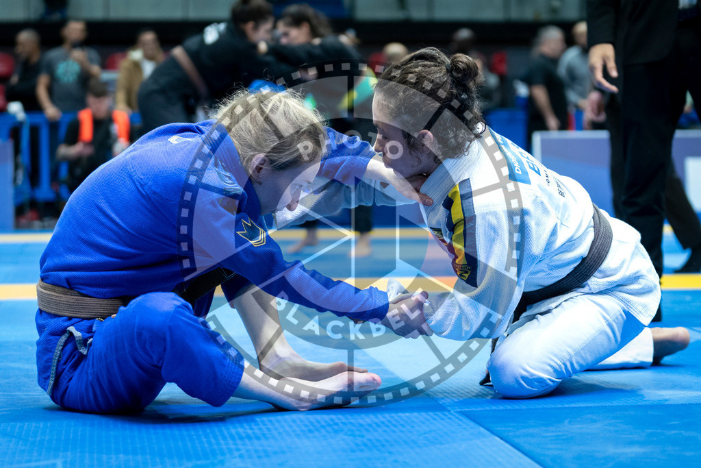 20240126PBB0703 | Fighters compete during the Brazilian Jiu-Jitsu European Championship of the IBJJF in Paris, France, on January 26, 2024.