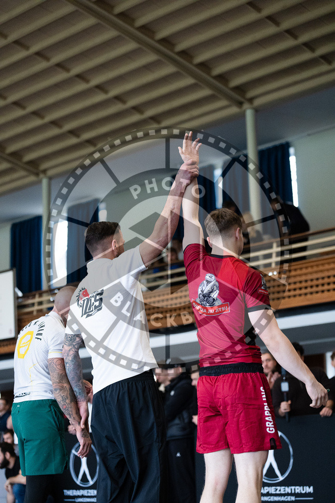 20251129PBB6508 | Fighters compete during the luta livre competition ILLCS XI winter edition on November 29, 2025 in Hannover, Germany.