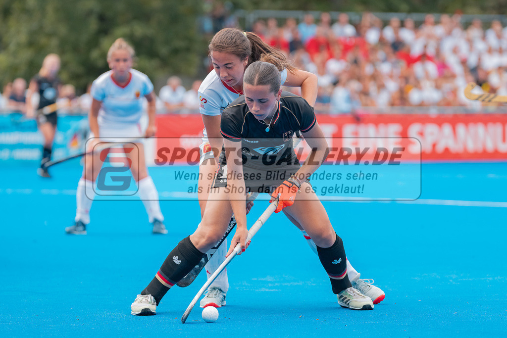 HK_20230715_102700 | Euro Hockey WU18 SF2 Spain vs Germany Championship Girls &amp; Boys am 15.7.2023 CHTC , Krefeld ,