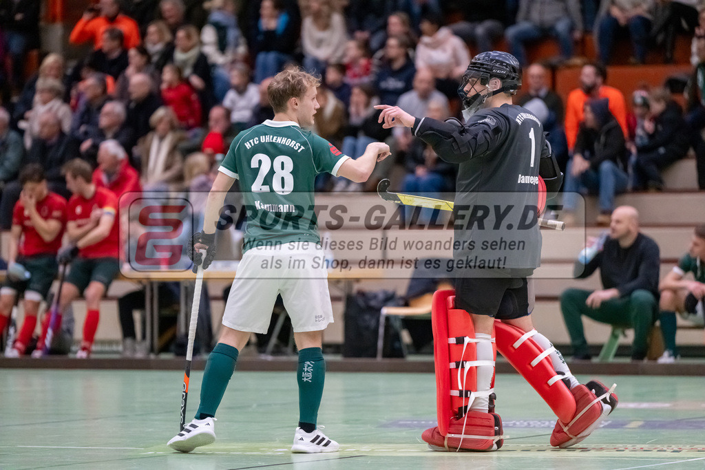 HK_20250110_101256 | 1. Bundesliga Halle Herren Crefelder HTC - Uhlenhorst Mülheim am 10.1.2025 Glockenspitz Halle Krefeld, Krefeld ,