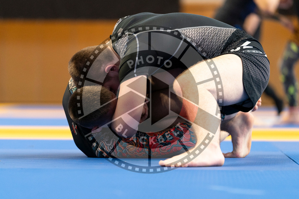 20240316PBB0757 | Athletes compete during the ADCC Eastern European Open grappling Competition in Poznan, Poland, on March 16, 2024.