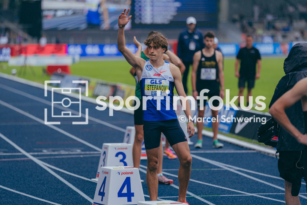 Deutsche Meisterschaften der Frauen und Männer 2026 | Alexander Stepanov, VfL Sindelfingen,  800-Meter-Lauf, Finale, Deutsche Meisterschaften der Frauen und Männer 2026, Lohrheidestadion Bochum-Wattenscheid, 26.07.2026. Foto: Marcel Schwering / sportimfokus - Realisiert mit Pictrs.com