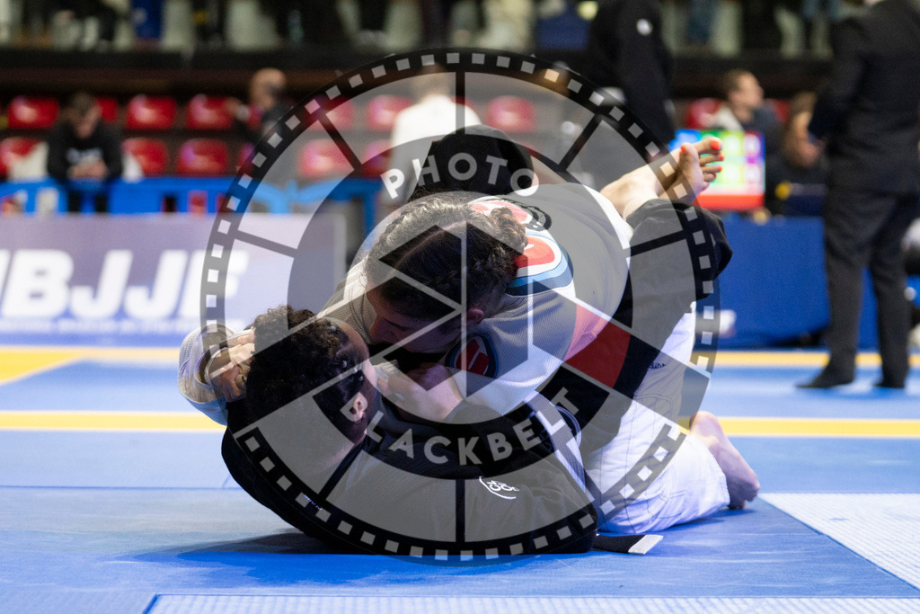 20240119PBB1701 | Fighters compete during the IBJJF European Championship in Paris, France, on January 19, 2024.