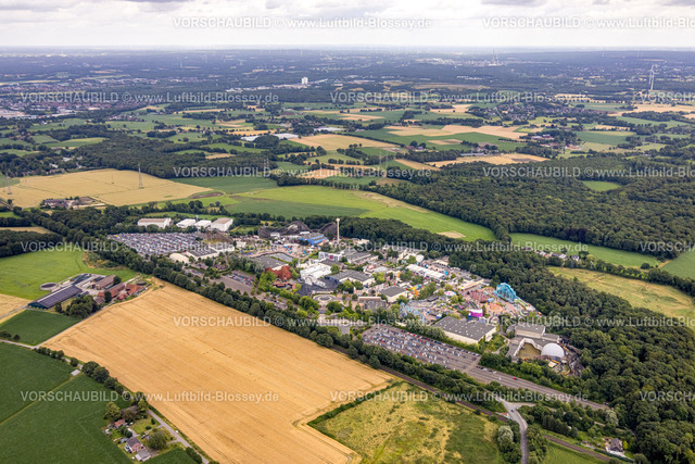 Bottrop240701735Kirchhellen | Luftbild, Movie Park Germany Übersicht, Wiesen und Felder, Kirchhellen-Nord-Ost, Bottrop, Ruhrgebiet, Nordrhein-Westfalen, Deutschland