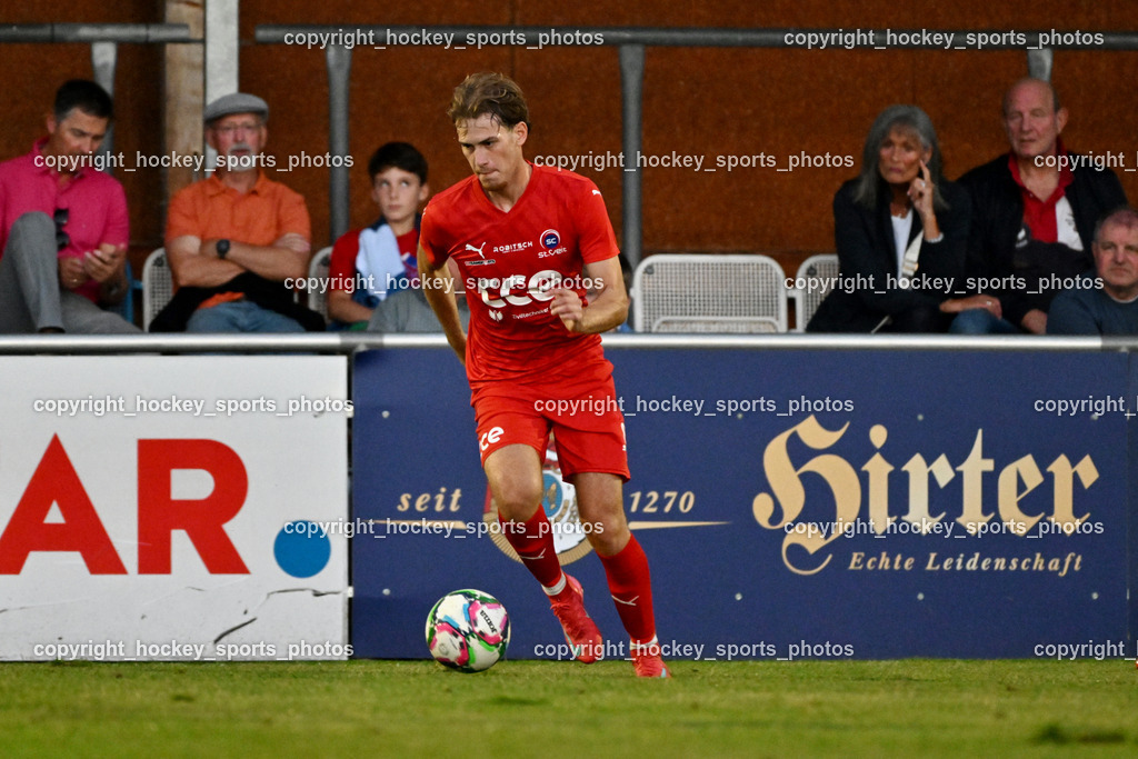 SAK vs. SC St. Veit | #8 Fabian Johann Stornig SC St. Veit, SAK vs. SC St. Veit, SAK vs. SC St. Veit am 19.09.2025 in Klagenfurt (Sportpark Welzenegg), Austria, (Photo by Bernd Stefan)