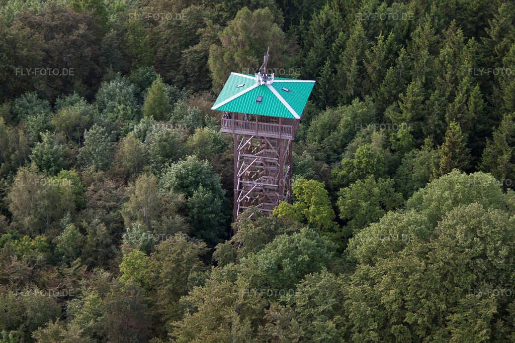 Luftbild: Aussichtsturm Hungerberg im Ortsteil Vörden in Marienmünster im Bundesland Nordrhein-Westfalen in Deutschland.Foto: IMG_65501.jpg vom 24.05.2014 durch Werner Riehm/FLY-FOTO.deAuflösung des Originals: 4752 x 3168 px