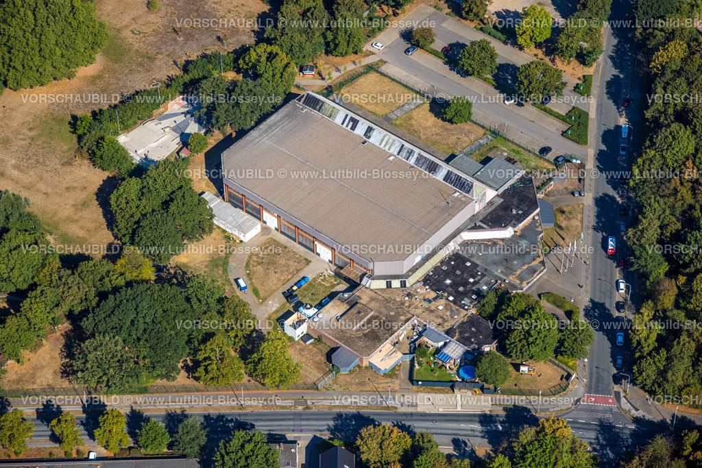 Dinslaken220806476 | Luftbild, Eissporthalle, Bruch, Dinslaken, Ruhrgebiet, Nordrhein-Westfalen, Deutschland