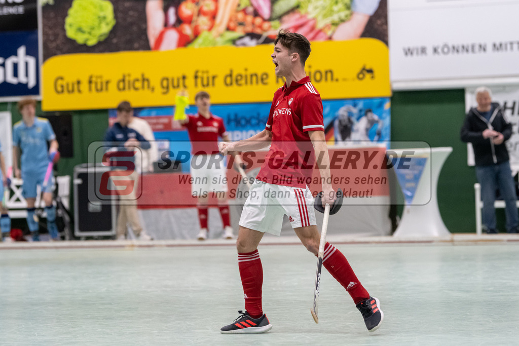 SFE_20230305_0038 | Deutsche Meisterschaft Männliche U16 Halle 2023 am 05.03.2023 in Köln (KTHC Stadion Rot-Weiss Köln Tennis and Hockey Club), Photo: Stephan Fehrmann 2022 (Sports-Gallery)