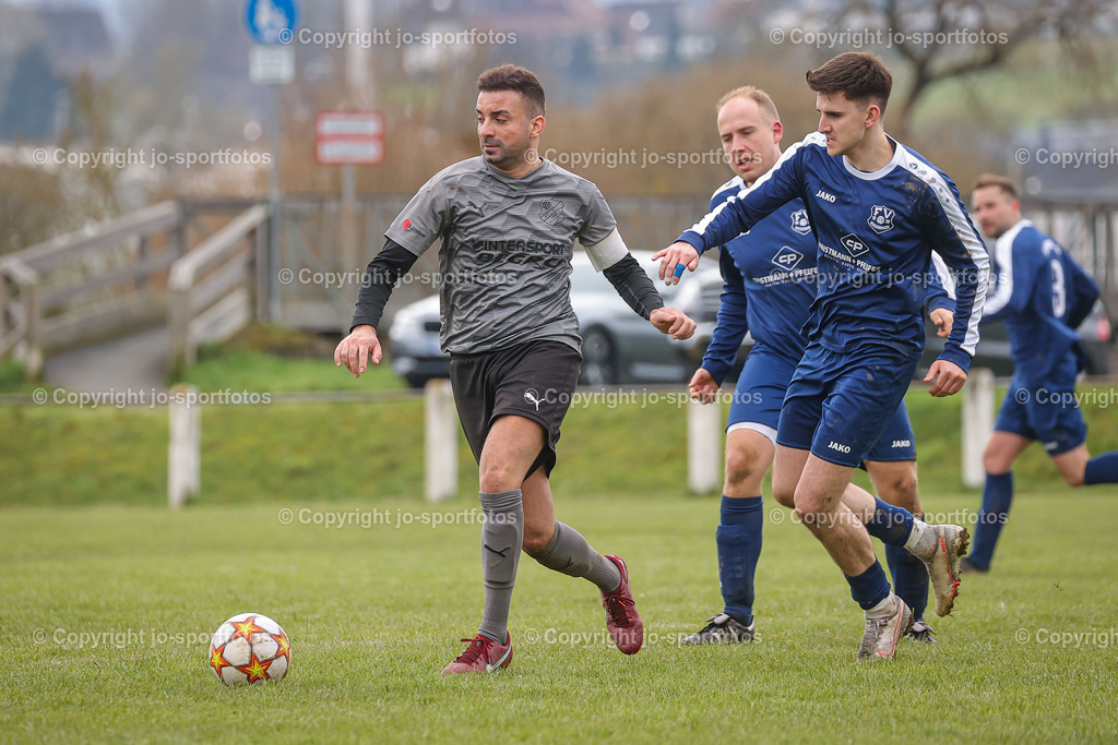 Kombach_Wiesenbach (158) | 08.04.2023; Kreisliga B Biedenkopf; Rasenplatz Kombach; FC Kombach - FV Wiesenbach; Ergebnis 4:4 (2:1)