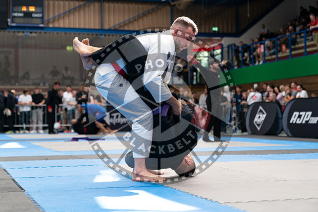 20230826PBB56089 | Fighters compete during the AJP INTLPRO BJJ and grappling competition in Hamburg, Germany, on August 26 2023.