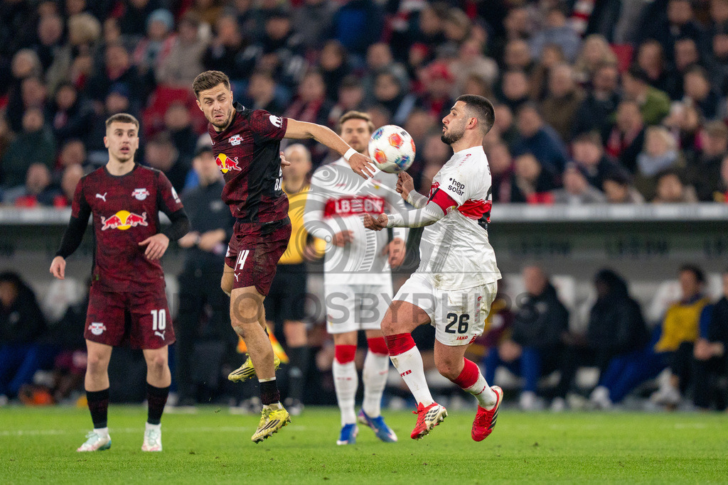 VfB Stuttgart vs. RB Leipzig, Fussball, 1. Bundesliga, 26. Spieltag, 15.03.2026 | Deniz Undav (VfB Stuttgart, #26),VfB Stuttgart vs. RB Leipzig, Fussball, 1. Bundesliga, 26. Spieltag, 15.03.2026Foto: photosbyphips/Philip Ziegler