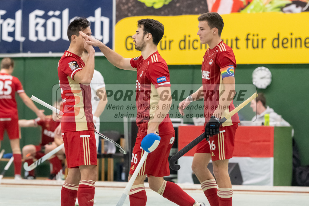 SFE_20221218_0046 | 1. Bundesliga Hockey Herren Rot-Weiss Köln - Crefelder HTCa am 18.12.2022 in Köln (KTHC Stadion Rot-Weiss Köln Tennis and Hockey Club), Photo: Stephan Fehrmann 2022 (Sports-Gallery),Elian Mazkour ( Rot-Weiss Köln #26 )