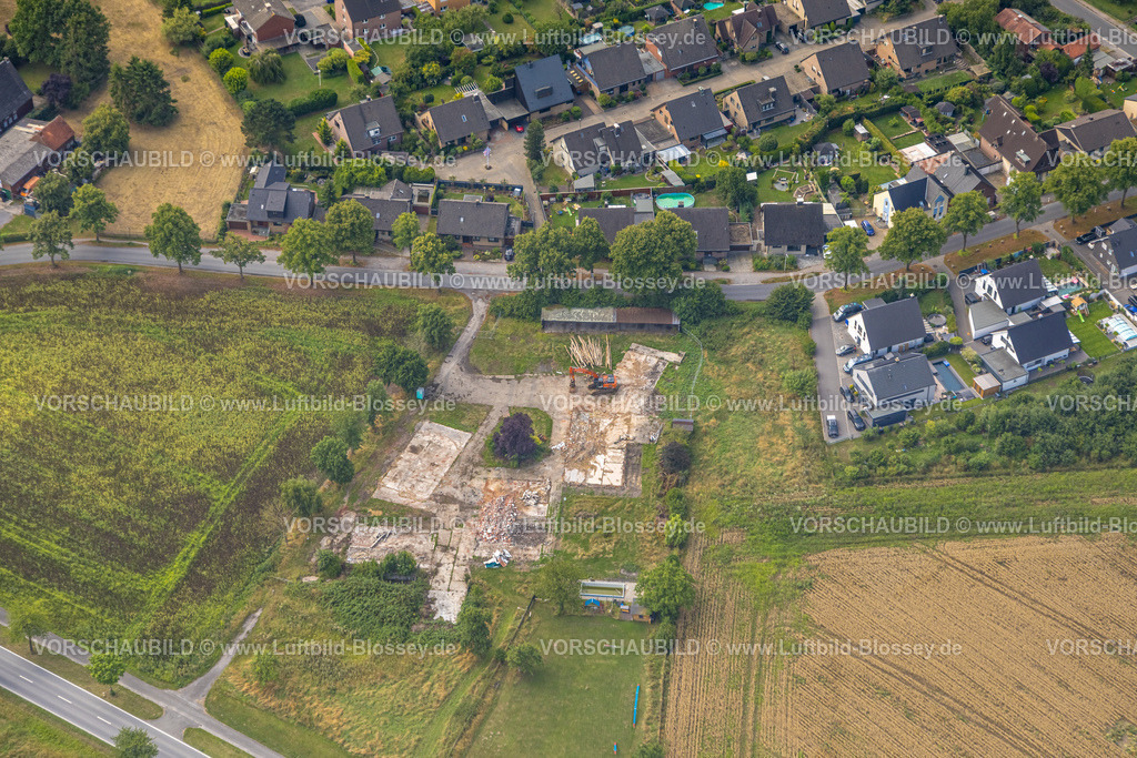 Hamm250700175Bockum-Hoevel | Luftbild, Baustelle und Baufläche an der Erlenfeldstraße, Bockum-Hövel, Hamm, Ruhrgebiet, Nordrhein-Westfalen, Deutschland