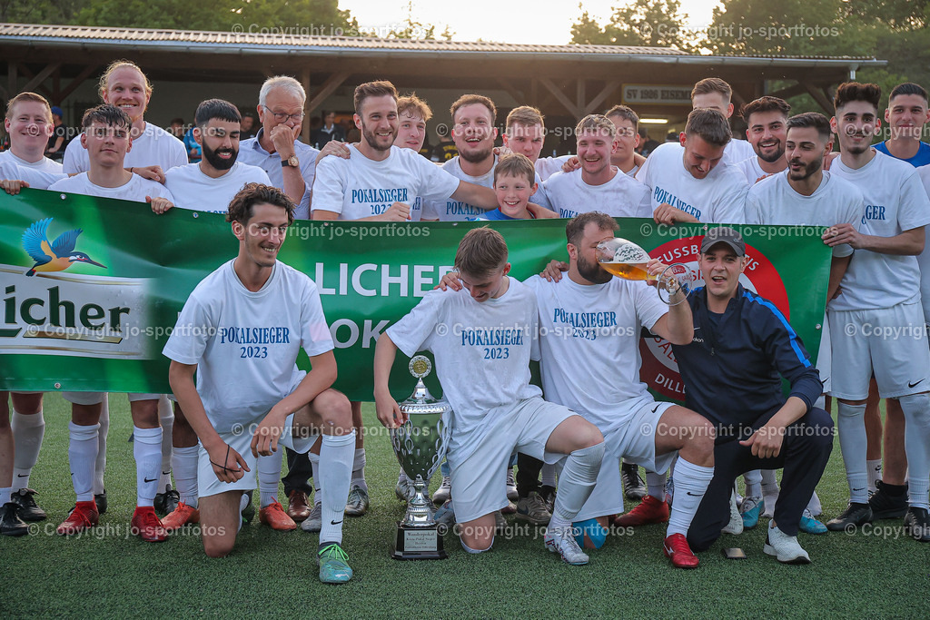 BQ3I6100 | 31.05.2023; Kreispokalfinale Kreis Dillenburg; Kunstrasenplatz Eisemroth; TSV Bicken - SSV Allendorf; Ergebnis: 5:1 (2:0)