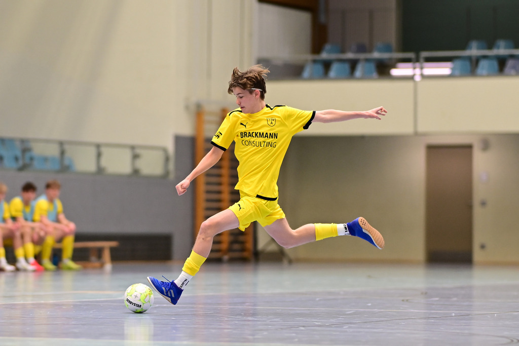 Futsal I Junioren I Saison 2024-2025 I NORDFV Regionalmeisterschaft I 083150 | Der Sportfotograf. - Realisiert mit Pictrs.com