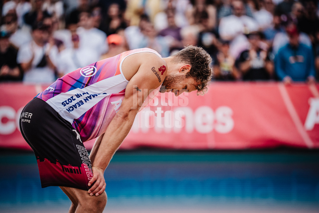 Beachvolleyball | Männer | Allianz German Beach Tour 2025 | Tourstop Berlin | 24.08.2025 | Eric Stadie-Seeber