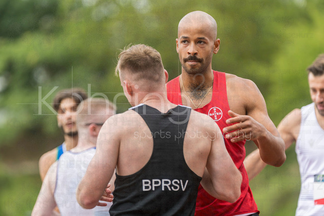 Para Heimspiel 7.0; Leverkusen, 18.07.2026 | LEVERKUSEN, GERMANY - JULY 18, 2026 :  Leon Schaefer (GER/TSV Bayer 04 Leverkusen) competing in the 100m during the Para Heimspiel 7.0 at Fritz Jacobi Sports Complex on July 18, 2026 in Leverkusen, Germany.