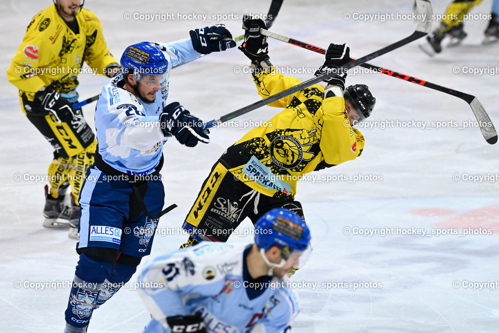 ESC Steindorf vs. EC Spittal Hornets 3.12.2022 | #28 Bacher Stefan, #33 Kabas Michael