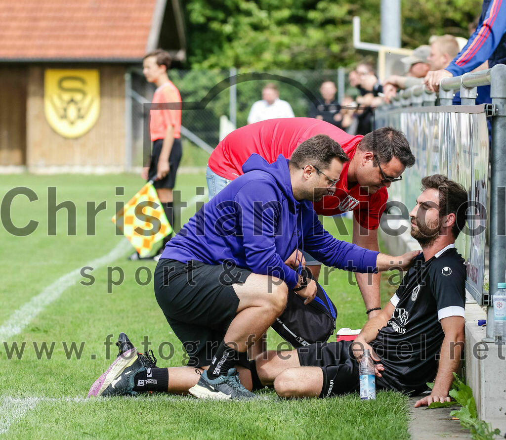 2023-07-02_046_SV_Walpertskirchen_gegen_FC_Herzogstadt | Walpertskirchen, Deutschland, 02.07.2023:
Fußball, Kreisliga 2023 / 2024, Testspiel, SV Walpertskirchen gegen FC Herzogstadt, Endergebnis: 

Thomas Greckl (FC Herzogstadt, #30)

Foto: Christian Riedel / fotografie-riedel.net