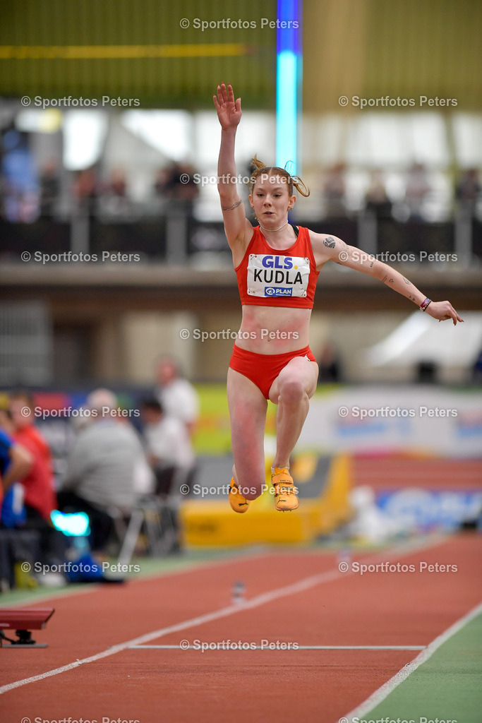 DM Halle 2026_Samstag-112 | 28.02.2026, xkaix, Leichtathletik Deutsche Meisterschaften Halle 2026,  v.l. Sarah-Michelle Kudla (LG Nord Berlin) - Realisiert mit Pictrs.com