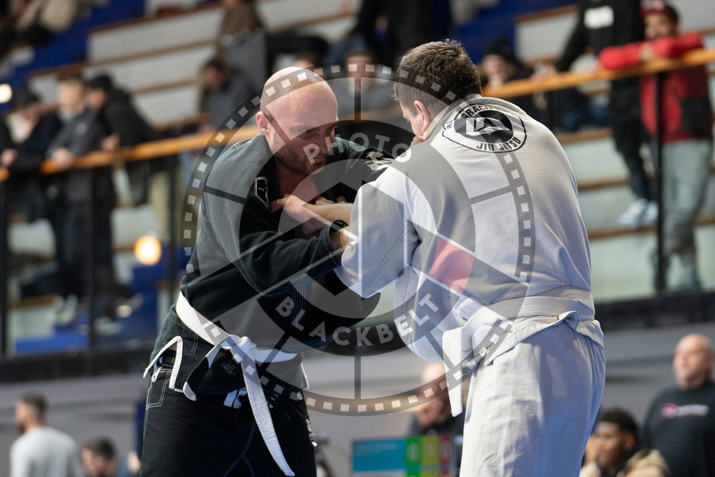 20240119PBB3657 | Fighters compete during the IBJJF European Championship in Paris, France, on January 19, 2024.