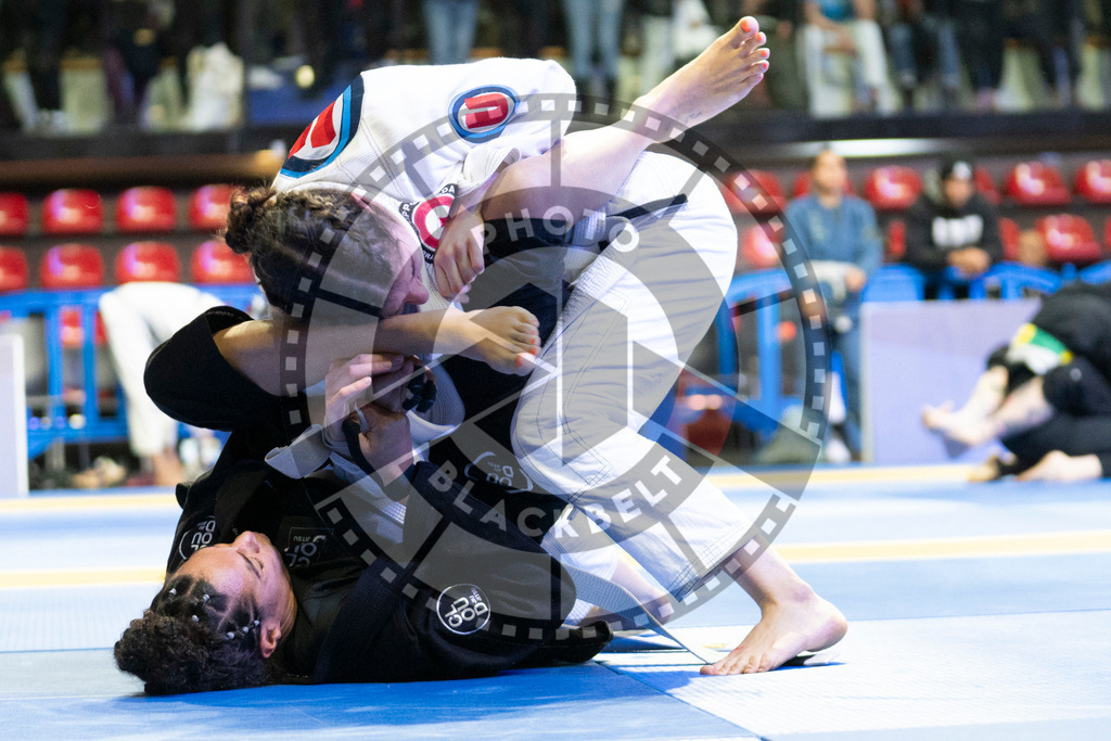 20240119PBB1747 | Fighters compete during the IBJJF European Championship in Paris, France, on January 19, 2024.