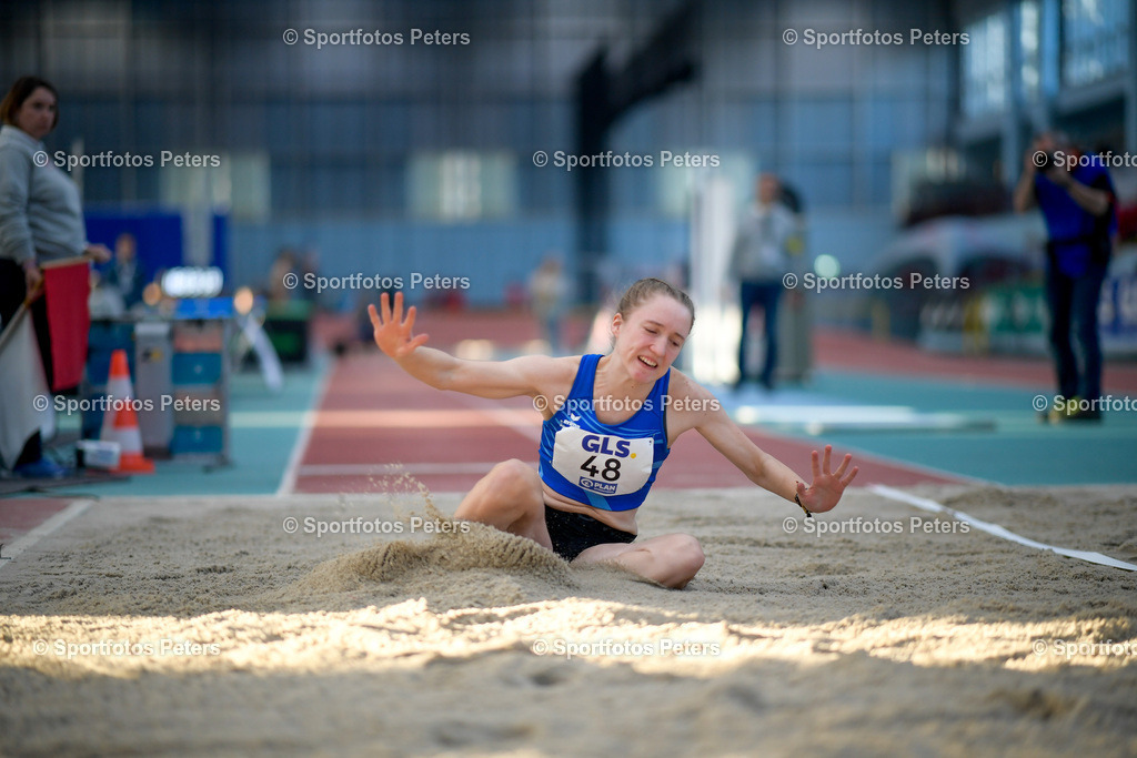 250208_xkaix_DM Mehrkampf_59 | 08.02.2025, xkaix, Leichtathletik 20. Deutsche Meisterschaften, Mehrkampf Halle v.l. Svea Funck (TV Jahn Walsrode) - Realisiert mit Pictrs.com