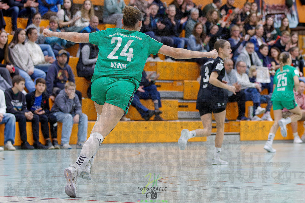 2024-10-19_135 | Jugendbundesliga B-Jugend weiblich; HSG Kleenheim/Langgöns - Longericher SC am 19.10.2024 in Oberkleen (Weidig-Halle) - Realisiert mit Pictrs.com