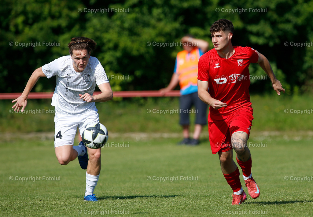 A_LUI_140625_00005 | SPORT FUSSBALL LL.OST 14.06.2025 ASKOE OEDT 1B -METALLBAU BLAUENSTEINER NAARN IM BILD : REN WEBER (OEDT1B) UND MARVIN NEUNHERZ  (NAARN) FOTO:FOTOLUI