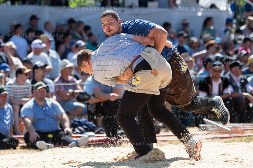 Schwingen -  Schwarzseeschwinget 2025 | Schwarzsee, 22.6.25, Schwingen - Schwarzseeschwinget.