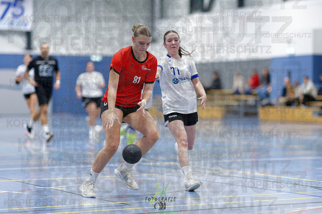 Frauen 2. Bezirksklasse; SG Rechtenbach - HSG Linden II | Frauen 2. Bezirksklasse; SG Rechtenbach - HSG Linden II am 16.11.2025 in Rechtenbach (Sporthalle Rechtenbach)Photo © 2025 - Jörg Heinrich - Realisiert mit Pictrs.com
