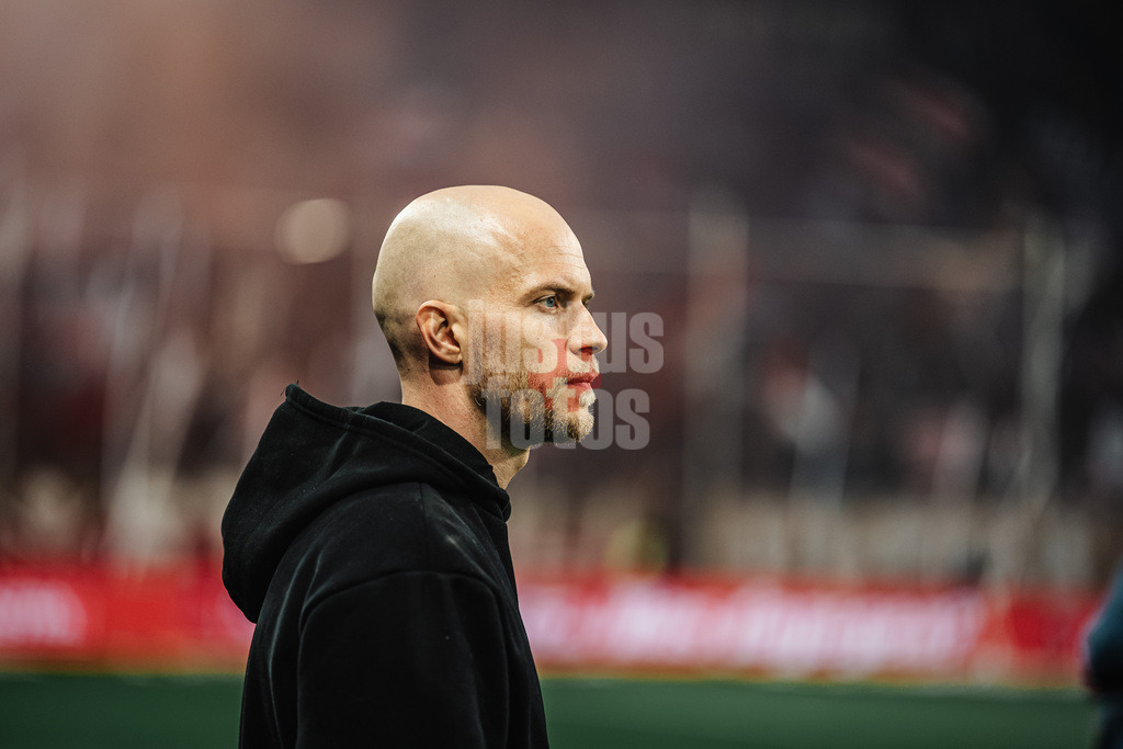 Fußball | Männer | Saison 2025/2026  | Fußball-Bundesliga | 30. Spieltag | FC St. Pauli vs. 1. FC Köln | 17.04.2026 | Trainer Rene Wagner (1. FC Köln)