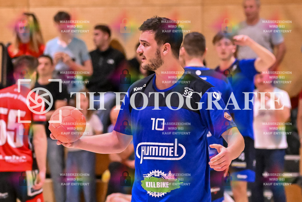 GER, SG Maulburg/Steinen - SG Walkirch/Denzlingen, Handball, Landesliga, 25. Spieltag, Saison 2023/2024, 27.04.2024 | Tom Waibel (SG Waldkirch/Denzlingen, #10)

GER, SG Maulburg/Steinen - SG Walkirch/Denzlingen, Handball, Landesliga, 25. Spieltag, Saison 2023/2024, 27.04.2024

Foto: TH Fotografie/Thomas Hess