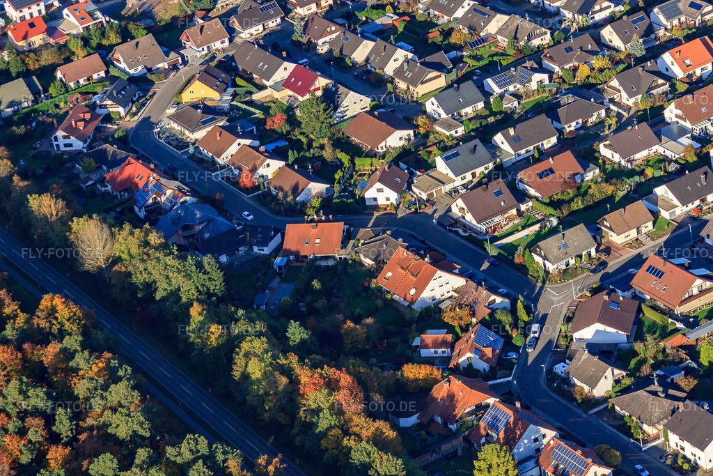 Luftbild: Südring in Rülzheim im Bundesland Rheinland-Pfalz in Deutschland. Foto: IMG_60495.jpg vom 24.10.2013 durch Werner Riehm/FLY-FOTO.de