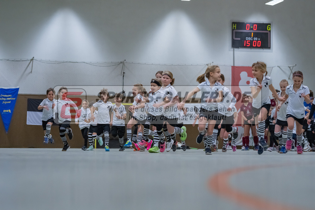 HK_20230226_105045 | Deutsche Meisterschaft WU16 Spiel um Platz 7 Düsseldorfer SC - HC Ludwigsburg am 26.2.2023 DSC 99, Düsseldorf ,