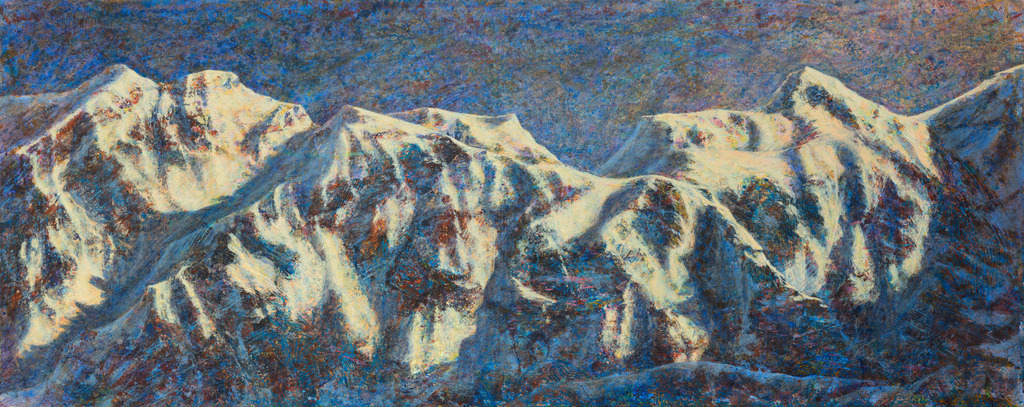 Landschaft | Werkverzeichnis-Nr. 377 • 2016 • Original: 150 x 60 cm - Realisiert mit Pictrs.com