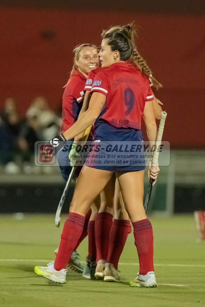 HK_20220916_109891 | 1. Bundesliga Damen Düsseldorfer HC - Uhlenhorst Mülheim am 16.9.2022 DHC Düsseldorf, Düsseldorf , Agustina Albertarrio ( Düsseldorfer HC #9 )