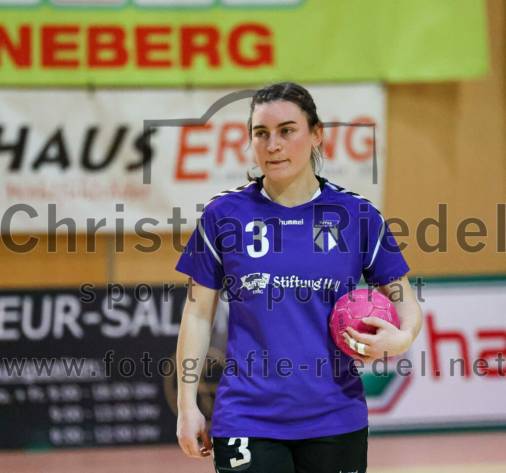 2023-01-21_089_SpVgg_Altenerding_gegen_TSV_Karlsfeld | Erding, Deutschland, 21.01.2023:
Handball, Bezirksoberliga Frauen Altbayern 2022 / 2023, 8. Spieltag, SpVgg Altenerding gegen TSV Karlsfeld, Endergebnis: 28:24

Katharina Künstner (SpVgg Altenerding, #3)

Foto: Christian Riedel / fotografie-riedel.net