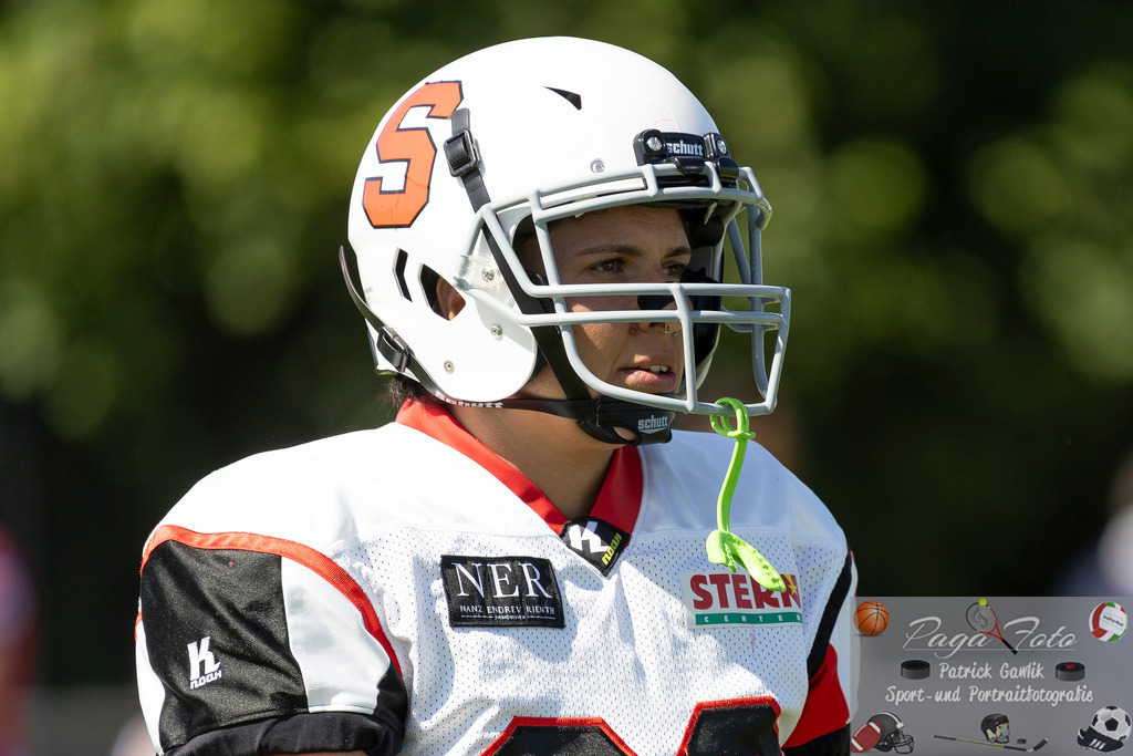 GFLW 1: German Football League Women 1: Rodgau Pioneers Ladies - Stuttgart Scorpions Sisters, 07.06.2026 | Lidia Granados Sanchez (Stuttgart Scorpions Sisters #82), Freisteller, Portrait / Porträt, Rodgau Pioneers Ladies - Stuttgart Scorpions Sisters, Rodgau, Maingau-Energie-Stadion "Am Weichsee", 7.6.2026 - Realisiert mit Pictrs.com