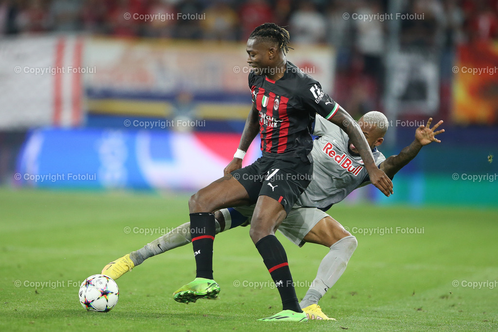 A_LUI_20220906_0016 | SPORT FUSSBALL CHAMPIONS LEAGUE FC RED BULL SALZBURG VS AC MILAN

IM BILD: Rafael Leão ( AC Mailand ), Fernando Dos Santos Pedro (RBS)


FOTO:FOTOLUI/UW
