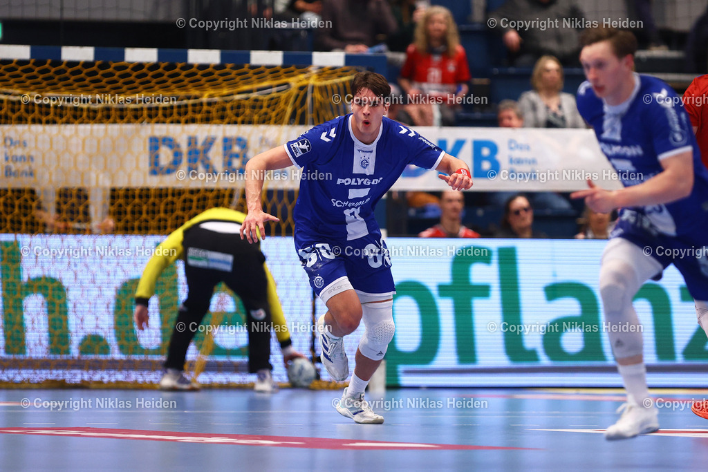 NH_HandballSportVereinHamburg_VfLGummersbach_HandballBundesliga_27022025 | #7 Julian Köster (VfL Gummersbach)Handball I Herren I Bundesliga (Daikin HBL) I Saison 2024-2025 I 21. Spieltag I HSV Hamburg - VfL Gummersbach I 27.02.2025 I Sporthalle Hamburg