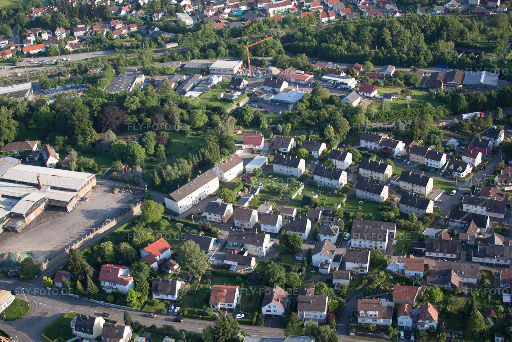Luftbild: Wilhelmshöhe im Ortsteil Diedelsheim in Bretten im Bundesland Baden-Württemberg in Deutschland. Foto: IMG_57824.jpg vom 14.06.2013 durch Werner Riehm/FLY-FOTO.de