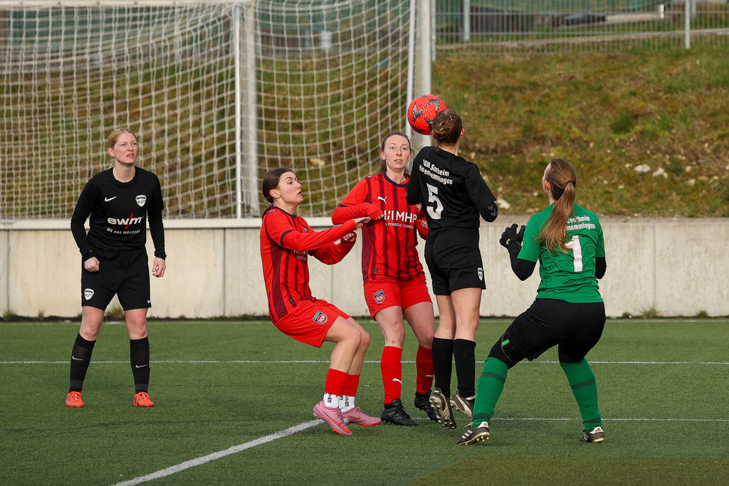 20260329-FCH-HS_080 | 1.FC Heidenheim 1846 II vs. SGM Hohenmemmingen/Sontheim, Fußball, Frauen, Bezirksliga, 2025/2026, 14. Spieltag, 29.03.2026 in Heidenheim, Kunstrasen b. Voith-Arena West(Foto: Michael Bulling) - Realisiert mit Pictrs.com