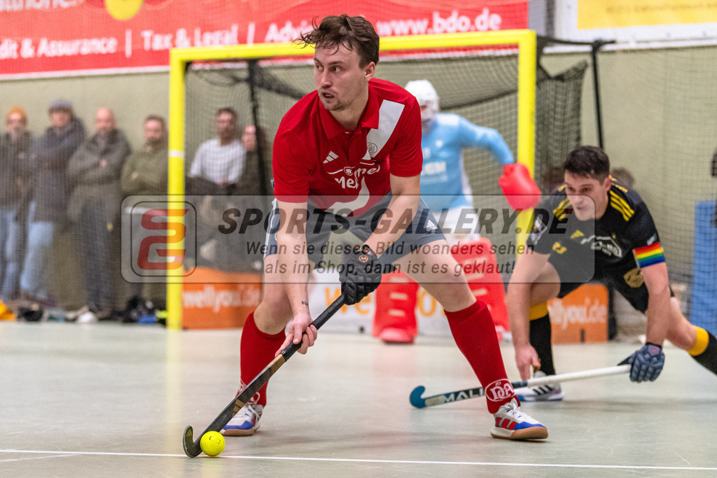 SM_20240112-D5A_0906 | 1.Bundesliga Hallenhockey  (M) HTHC - DCadA / 4:5 (3:3)